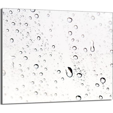 Placa protectora de vidrio para la estufa 60x52 Krople (1/5)