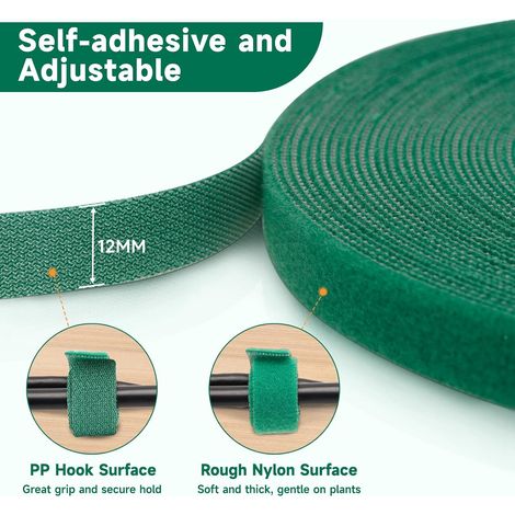 Accessori da giardino riutilizzabili 10M per piante grimpanti, fasce di fissaggio 12mm - AUTRES (1/4)