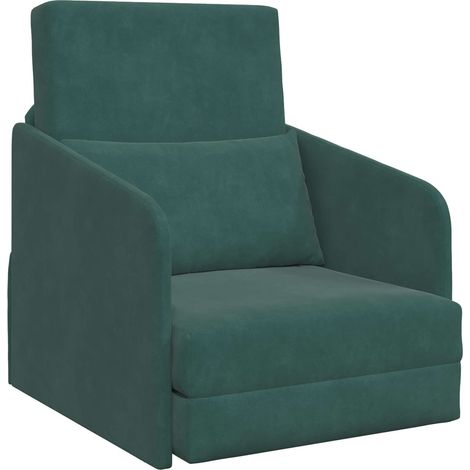 Maison Exclusive - Schlafsofa Dunkelgrün 65 x 80 x 83 cm Samt