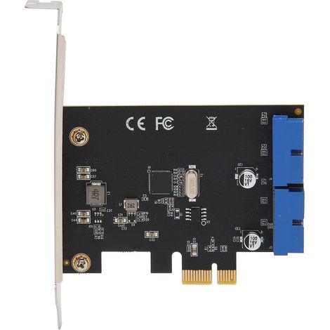 2-Port 20-Pin PCI Express USB 3.0 Karte, 5 Gbit/s für Desktop-PC