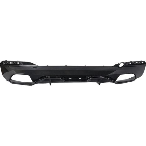 Diffuseur de pare-chocs arrière, aspect fibre de carbone, compatible M Sport, Aspect Fibre de Carbone (1/2)