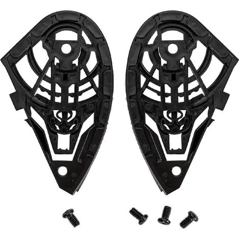 1 paire de protections faciales avec vis de montage pour casques de moto K3 K4 - Pièce de rechange (1/5)