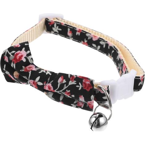 Collar para gato con pajarita y cascabel, 2 unidades, accesorios ajustables para mascotas. (1/5)
