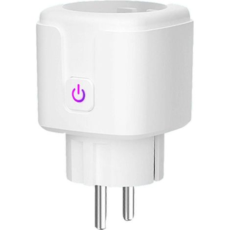 EU-Stecker 16A 100-240V AC 50/60Hz Fernbedienungssteckdose Kompatibel mit Google Assistant