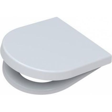 Olfa – Abattant WC S3 Type – Entraxe réglable 160 à 280 mm – Descente assistée – Déclipsable pour entretien facile – Dimensions 395/460mm x 370mm (1/6)