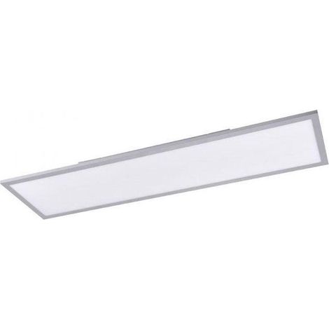 Plafonnier LED 119,5 cm 16W rectangulaire argent Neuhaus (1/3)