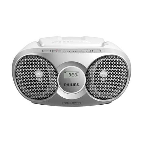 RADIO CD CON ALTAVOCES PHILIPS AZ215S/12 COLOR PLATA