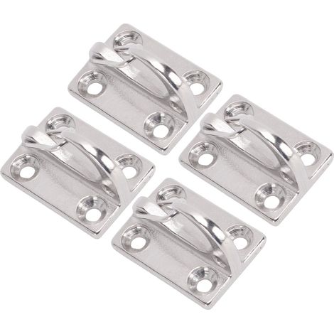 4 pièces bateau ressort mousqueton en acier inoxydable Marine pare-chocs cintre vêtements manteau suspendu pour voile remorqueur bateau maison. (1/5)