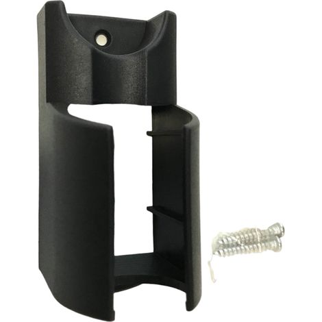Support de douche mural universel en abs complet noir