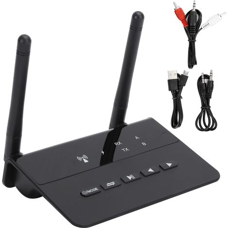 Émetteur-récepteur Bluetooth 2 en 1 adaptateur audio sans fil longue portée AUX pour voiture TV (1/5)