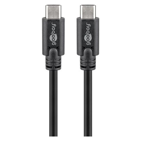 GOOBAY USB 3.1 Typ C Anschlusskabel C/C, 0,5 m (1/2)