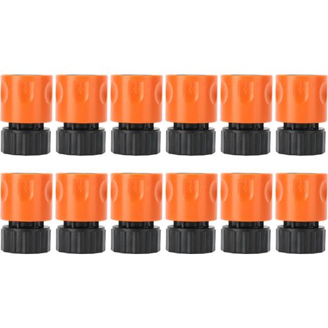 12 connettori rapidi per tubi flessibili, filettatura femmina G3/4, accessorio per irrigazione (1/4)
