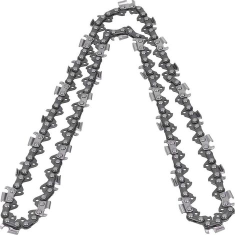 Kit de 2 chaînes de tronçonneuse 18 pouces 325 68 72DL en acier allié pour le travail du bois, 68 maillons d'entraînement (1/5)
