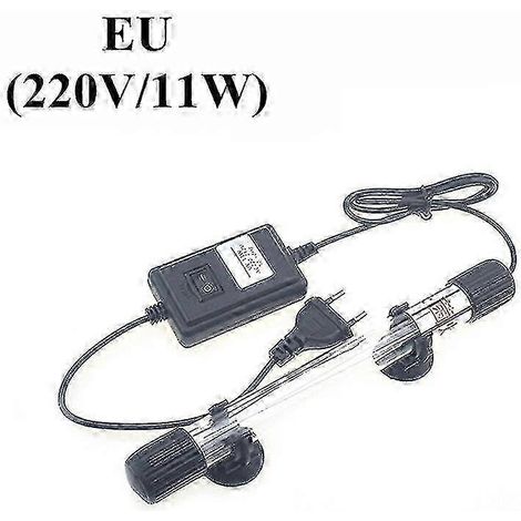 Stérilisateur UV pour bassin, éclairage pour aquarium, équipement de plongée, éclairage américain pour aquarium, désinfection des algues pour bassin 25-26 (1/5)