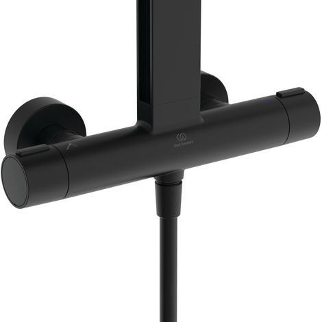 Ideal Standard Ceratherm ALU+ Duschsystem Aufputz, mit Thermostat 34,5 x 50,1 x 111,3 cm