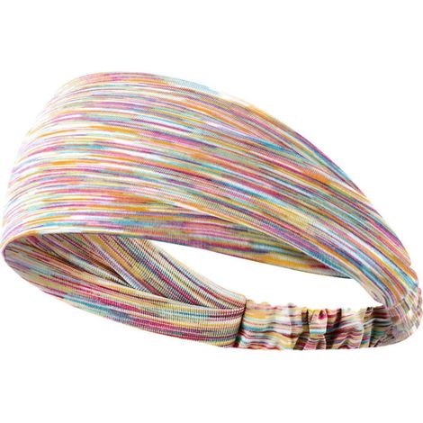 Lot de 8 bandeaux de sport absorbants, couleurs assorties, respirants et confortables (1/5)