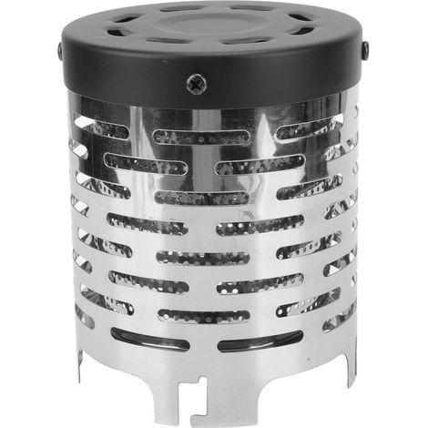 Housse pour réchaud de camping portable mini en acier inoxydable, accessoires pour réchaud de camping d'extérieur pour l'automne et l'hiver (1/5)
