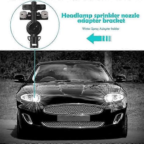 Scheinwerfer-Wassersprühdüsen-Waschdüsen-Anschlussadapterhalter für Honda Lexus Suzuki Mazda Nissan Edition 0702 (1/4)