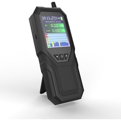 Détecteur de radiations nucléaires Dosimètre avec écran LCD Contrôleur de radiations portable Beta Gamma X-Ray rechargeable (1/5)