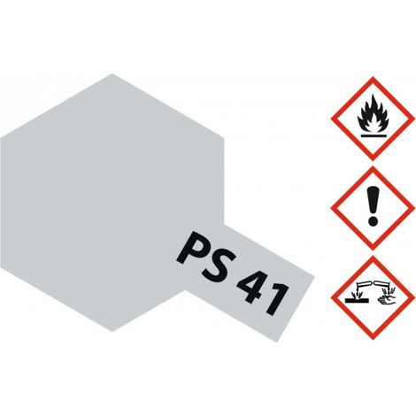 PS-41 Bright Silver Polycarb. 100ml