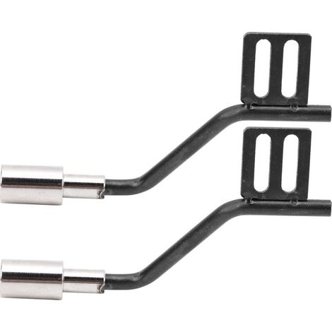 1 paire pot échappement décor métal RC – Accessoire pour SCX10 1/10 (1/5)