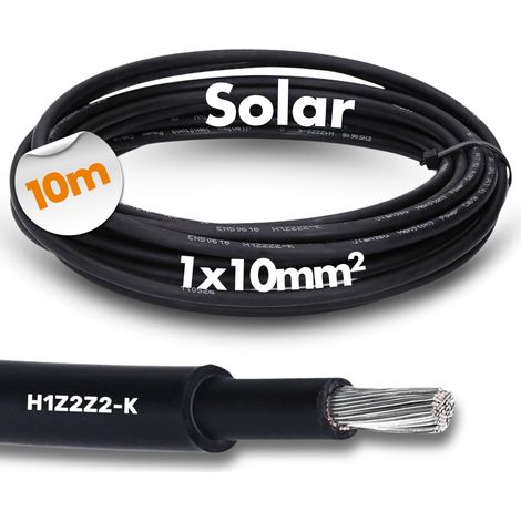 10 mètres de câble Lapp 1023761 H1Z2Z2-K VERSION OPTIMISÉE 1X10 BK Câble toron (1/5)