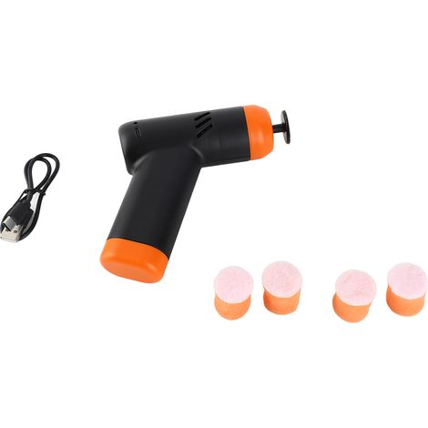 [JAMAIS UTILISÉ]Machine de polissage de voiture portable, polisseuse électrique sans fil, kit de polissage et de cirage de voiture rechargeable à main (1/5)