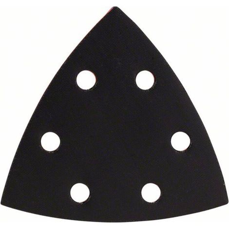 Plaque de broyage pour ponceuse delta – Compatible PSM 160 A et PSM 160 AE – Fermeture auto-agrippante – 2608601181