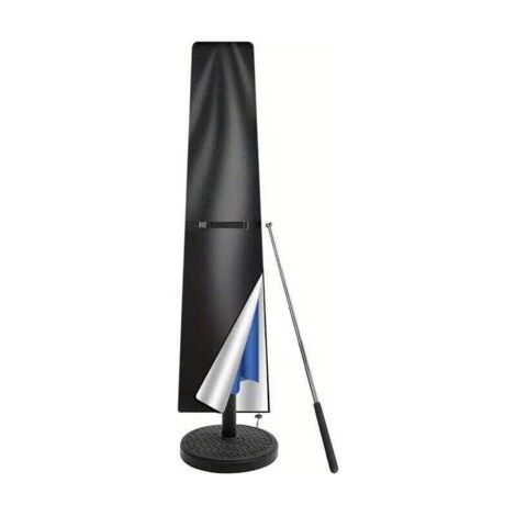 Housse Parasol Droit Imperméable Housse de Protection pour Parasol de 2m à 3m, Résistant au Vent, Anti-UV Tissu Oxford 420D Bache Parasols avec Tige (190x30/50cm) - Noir (1/4)