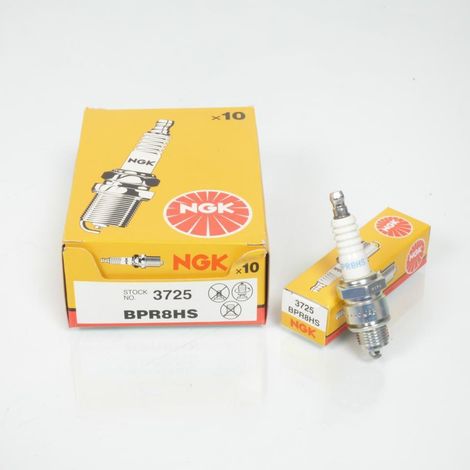 Bougie d'allumage NGK pour Scooter Aprilia 50 Mojito Moteur (1/4)