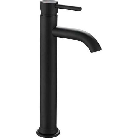 Rousseau ILO Small schwarz Waschtischarmatur matt Design