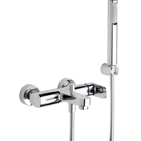 Paffoni mitigeur bain externe avec inverseur série Candy CA026CR Chromé - Laiton (1/3)