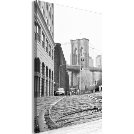 Quadro - Brooklyn Bridge (1 Part) Vertical - 80x120 (1/4)