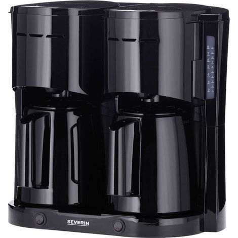[GEBRAUCHT] B-Ware Severin Kaffeemaschine Filterkaffeemaschine 2000W Isolierkanne schwarz 16 Tassen (1/2)