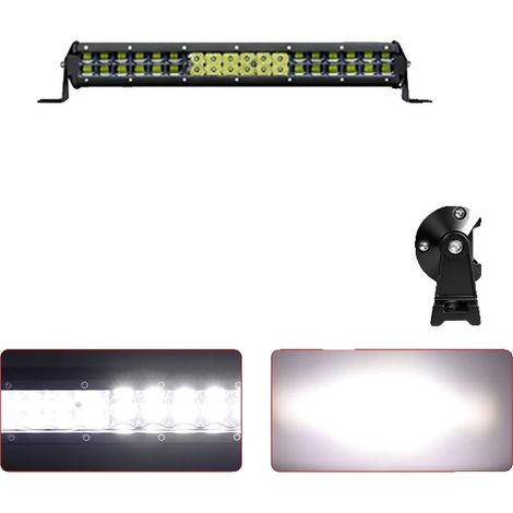 Barra luminosa a LED a doppia fila impermeabile da 15 pollici (1/2)