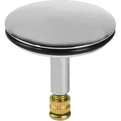 Tappo per Colonna Vasca in Ottone Cromato Ø 45 mm Idroweb