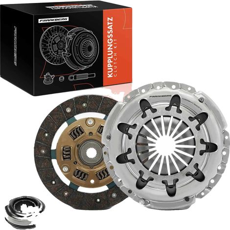 Kit de embrague, 181 mm de diámetro, 20 dientes, compatible con Alfa Romeo y Fiat, sin volante de inercia, con cojinete de desembrague. (1/5)