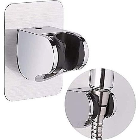 support De Douche 1pcs Ventouse Pommeau De Douche Rglable 3m Autocollant Impermable Sans Perage Accessoires De Salle De Bain (1/5)