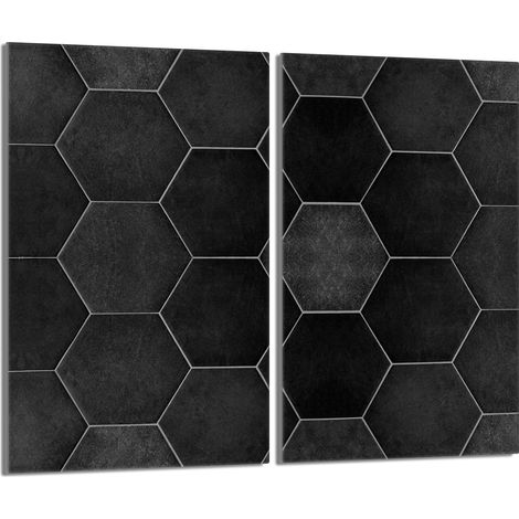 Glasschutzplatte für den Herd 2x30x52 Fliese (1/5)