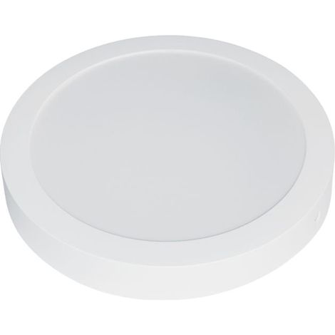 Downlight LED de Superficie 12W Redondo PVC Blanco  3000K-4000K-6500K