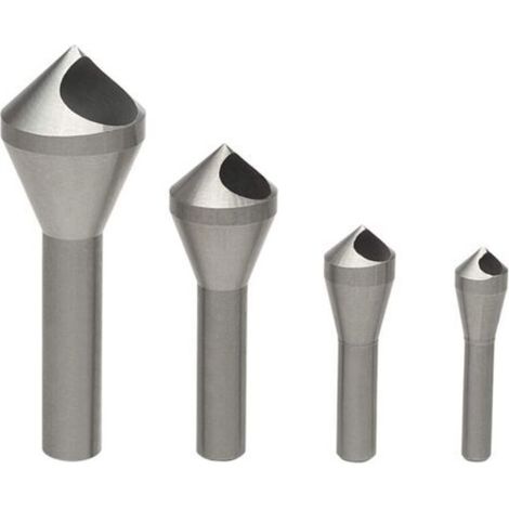 4Pcs Countersink Chamfer Deburring HSS Conical Drill Bit for Drilling Metal Wood Plastic (1/5)