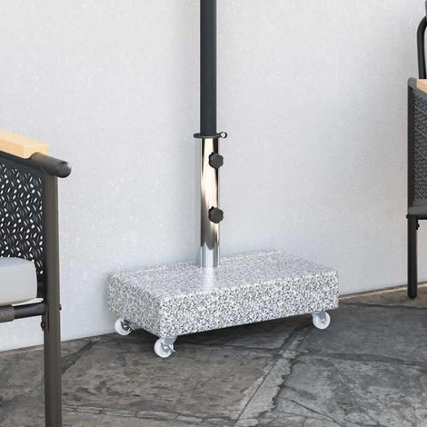Furniture Limited - Socle de parasol Gris clair 45x25x8,3 cm Gran (1/5)