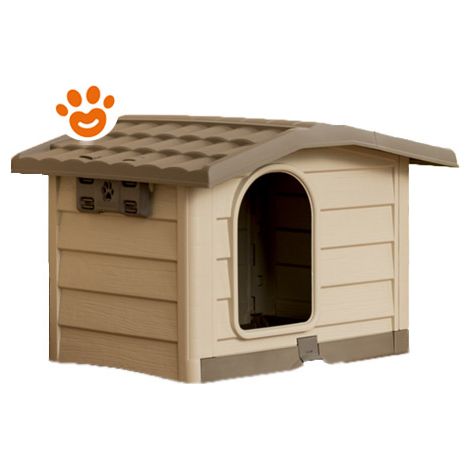 Bama Cuccia Bungalow Medium - Bama Cuccia Bungalow Medium - Bungalow Medium Marrone (89x75x62h)