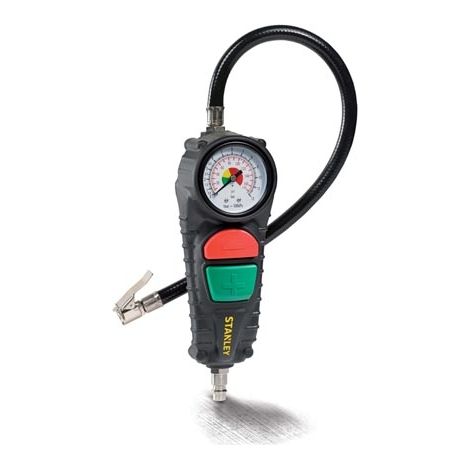 Stanley – Pistolet de gonflage 3 en 1 – Débit d'air 100 L/min – Pression max 10 bars – Manomètre analogique 50 mm – Pour pneus et objets gonflables (1/3)