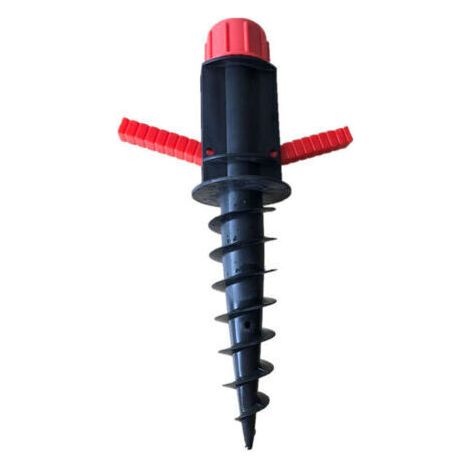 Support de Parasol,Pied Parasol à Visser dans Le Sol, pour Plage Sable ou Terre Pieds de Parasols,Crochets de Parasol,Pied Parasol Sable.. (1/4)