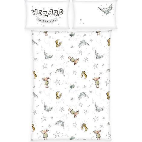 Ensemble de literie pour Enfants en Bas âge, Hiver, taie d'oreiller 40 x 60 cm, Housse de Couette 100 x 135 cm, avec Patte de Boutonnage et Rabat, 100% Coton/Flanelle (1/5)