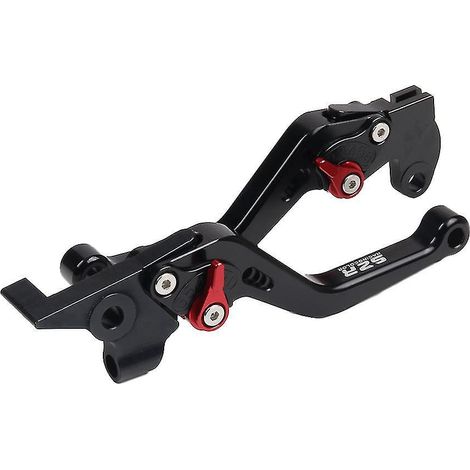 Motorradzubehör für Honda CRF300L, CRF300 Rally, CRF 300 L, CRF 300L 2021-2022: Brems- und Kupplungshebel, Sturzschutz-Lenker (schwarz).