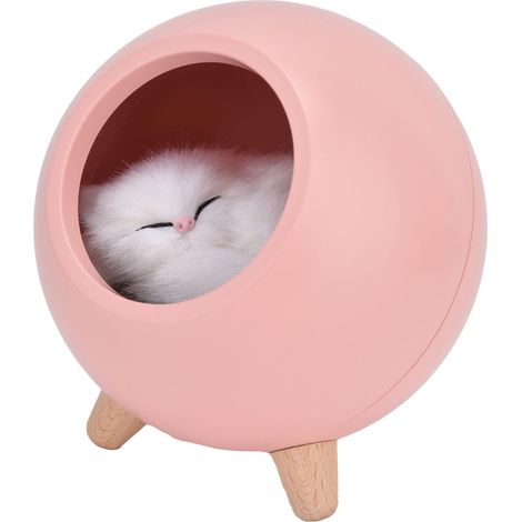 Veilleuse LED en Forme de Maison pour Animaux de Compagnie (1/5)