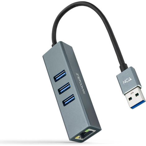 Adaptador USB a Ethernet NANOCABLE ANEAHE0818 (1/4)