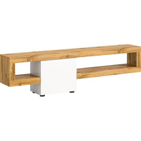 Loft système d'étagères 1 porte 2 compartiments blanc. (1/5)